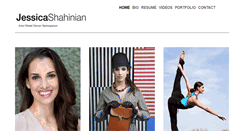 Desktop Screenshot of jessicashahinian.com