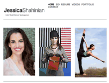 Tablet Screenshot of jessicashahinian.com